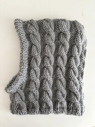 Cable Knit Balaclava