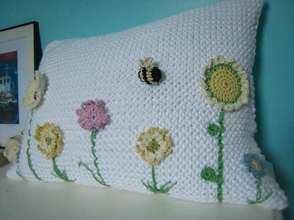 Spring Flowers Blanket and Cushion