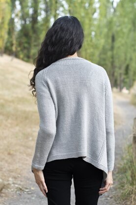 My Favourite Cardigan in Cascade Yarns Venezia Worsted - W577 - Downloadable PDF