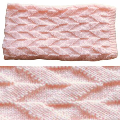 Easy Baby Blankets - Criss Cross & Parrallel Lines