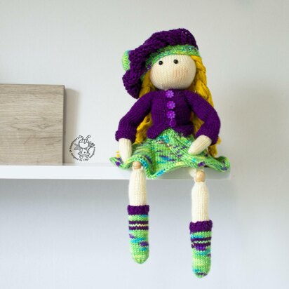 Beads jointed doll Janet