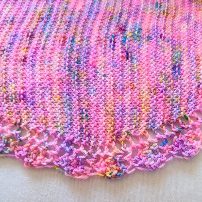Sandy Floss Shawl