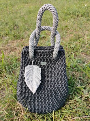 Casual Grey Handbag