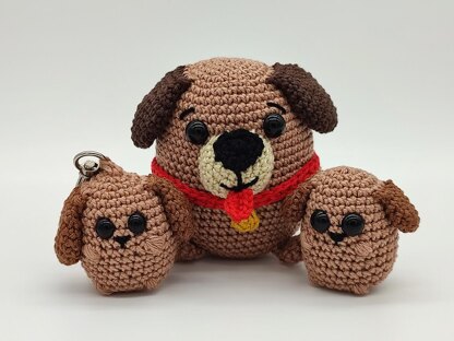 Amigurumi Dog & Puppy