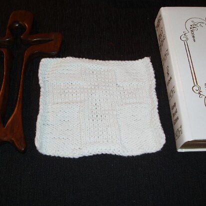 Dishcloth Calendar - Easter (cross)