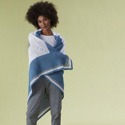 Tahki Yarns Havens Crochet Blanket Wrap PDF at WEBS | Yarn.com