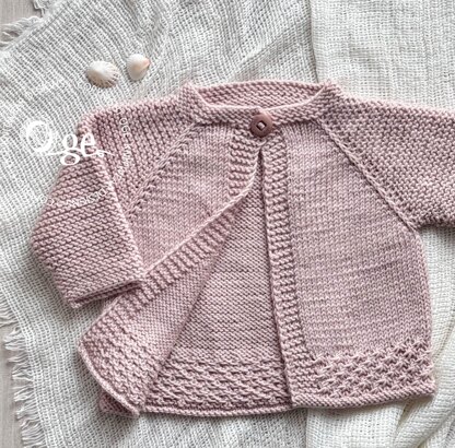 Maebry Top down cardigan - P152