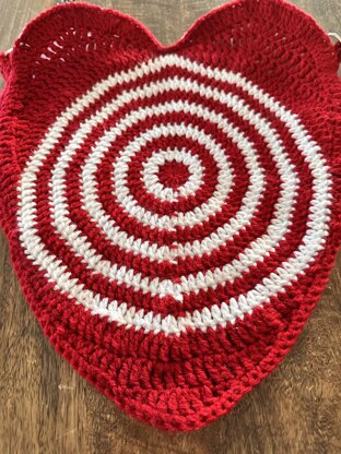The Bullseye Love Heart Bag