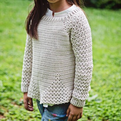 Lace Sleeve Sweater