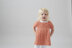 Siobhan Tunic Top - Knitting Pattern For Kids in Debbie Bliss Baby Cashmerino Tonals