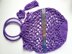 Shopping netting bag easy crochet pattern