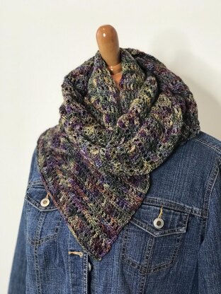 Harvest Warmth Modern Scarf / Shawl