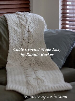 Crazy Chunky Cabled Stole