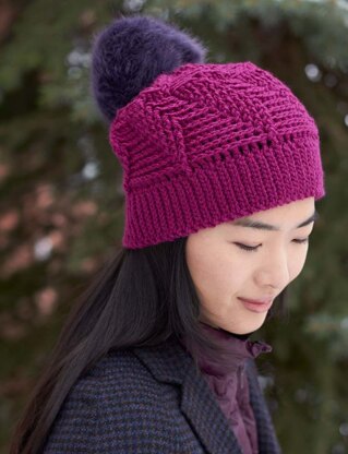 Twist 'n Shout Slouchy Hat in Patons Canadiana