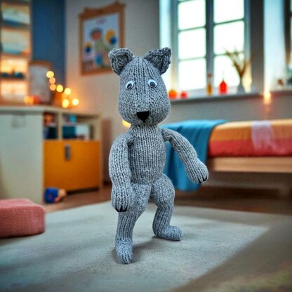 Cuddly Wolf Toy
