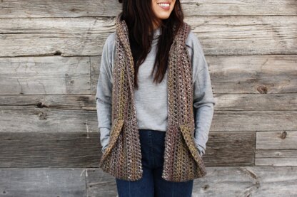 Kodiak Hooded Pocket Scarf