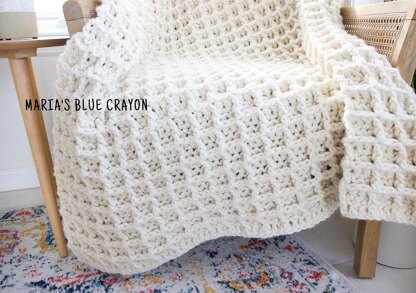 Super Bulky Crochet Blanket