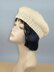 Chunky Moss Stitch Beret Hat