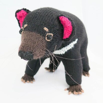 Tasmanian Devil - knitting pattern