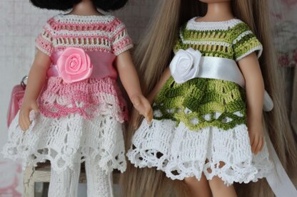 12-inch Dolls Dress Crochet Pattern