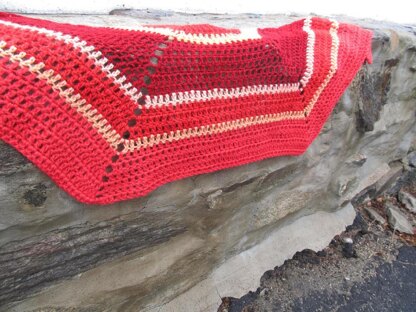 Three Triangles Shawl