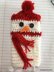 Snowman Fingerless Gloves