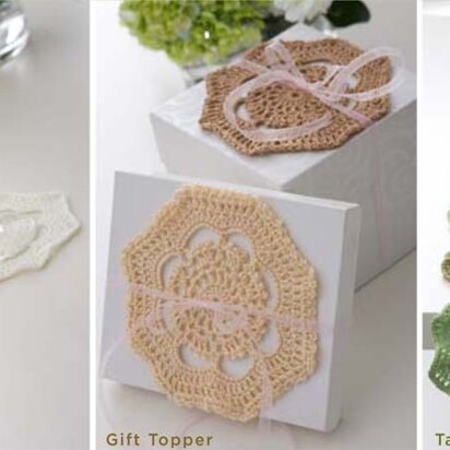 Doily - 3 Ways in Bernat Handicrafter Crochet Thread