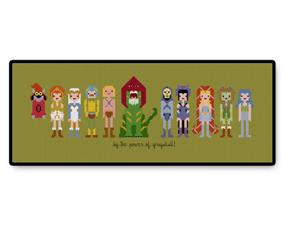 He-Man - PDF Cross Stitch Pattern