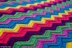 Rainbow Ridge Afghan