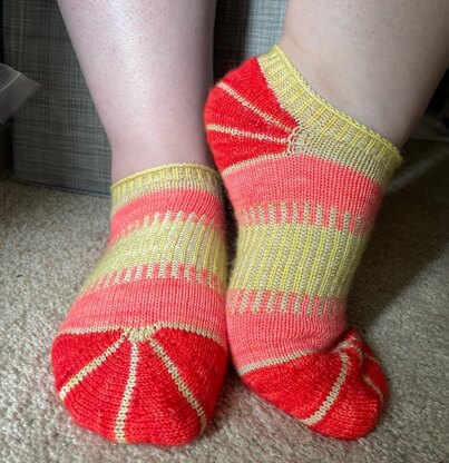 Citrus Sunrise Socks