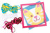American Crafts Sew Cute! Cat Needlepoint Kit - 6"X6" Stitched In Yarn