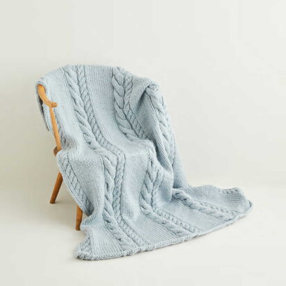 Blanket in Hayfield Bonus Super Chunky - 10229 - Leaflet - knitting pattern