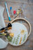 Vervaco Embroidery Kit With Ring Baby Giraffe Embroidery Kit - 16cm x 16cm (6.4in x 6.4in)