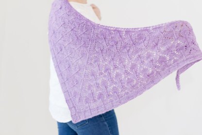 When the Lilacs Bloom Shawl