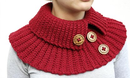 Knit Look Cowl.