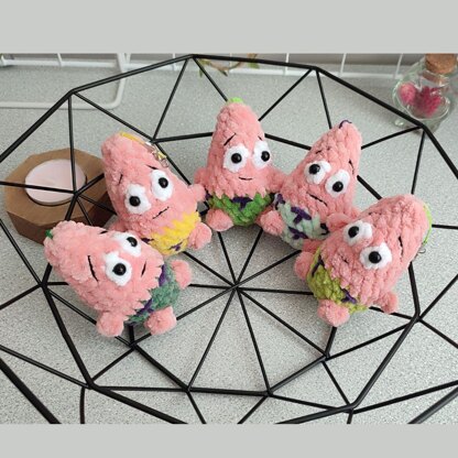 Spongebob and Patrick crochet pattern
