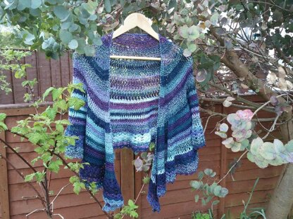 Lavender's Blue, Dilly Dilly Shawl