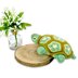 Thilda The Turtle Pillow Heat Pad African Flowers