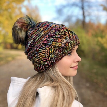 Knit Divergence Beanie