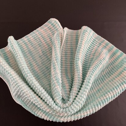 Easy Textured Baby Blanket