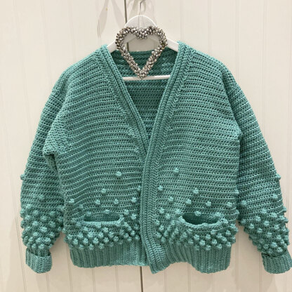 Rainfall cardigan