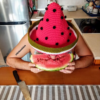 Watermelon sombrero