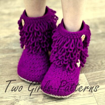 Furryluscious Women's Crochet Boot