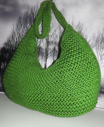 Superfast Garter Stitch Super Slouch Bag