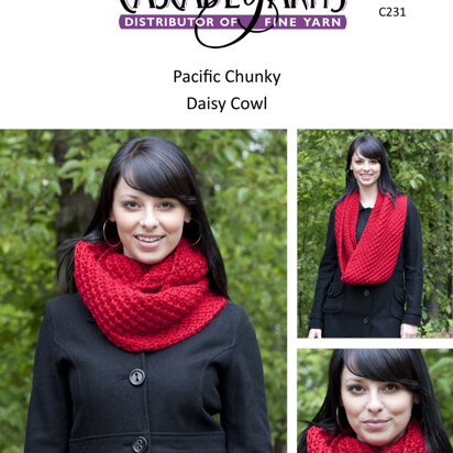 Cascade Yarns C231 Daisy Cowl (Free)