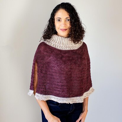 A Stunning Capelet Poncho