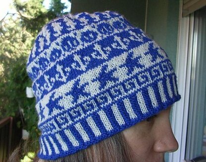 Sea breeze beanie