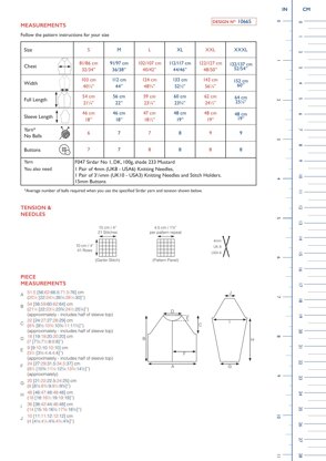 Scallop Stitch Short Cardi in Sirdar No.1 - 10665 - Downloadable PDF