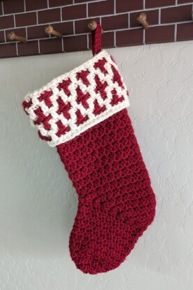 Mosaic Christmas Stockings