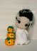 Lucy, the Bride of Frankenstein doll Amigurumi